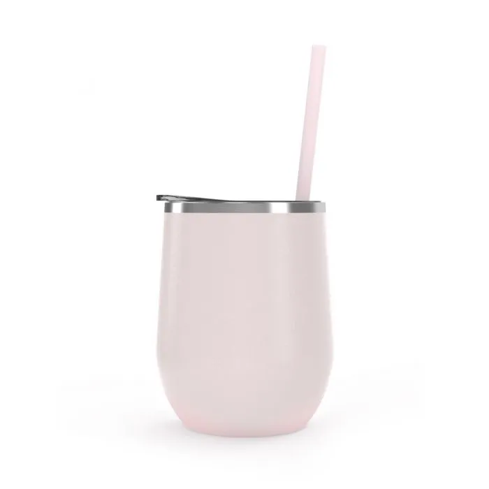 12 oz. Stainless Steel Wine Tumblers - Matte Finish