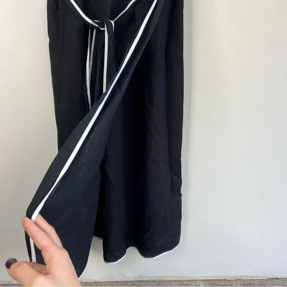 1901‎ black with white trim Sundress
