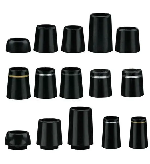 2 pcs golf club ferrules for .335 wood shafts - all sizes and colours