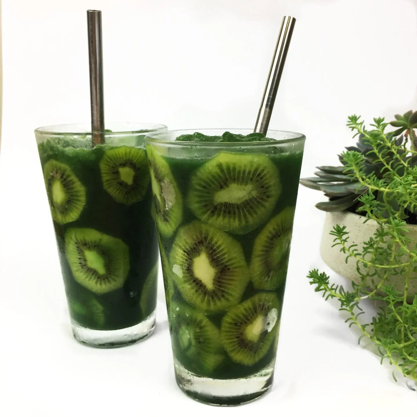 ***20% OFF***Ever Eco Stainless Steel Straws Straight - 4 Pack   Brush