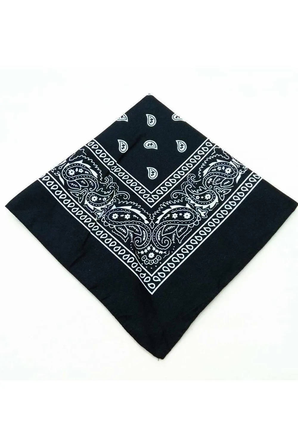 25 Pack Premium Paisley Bandana Headbands