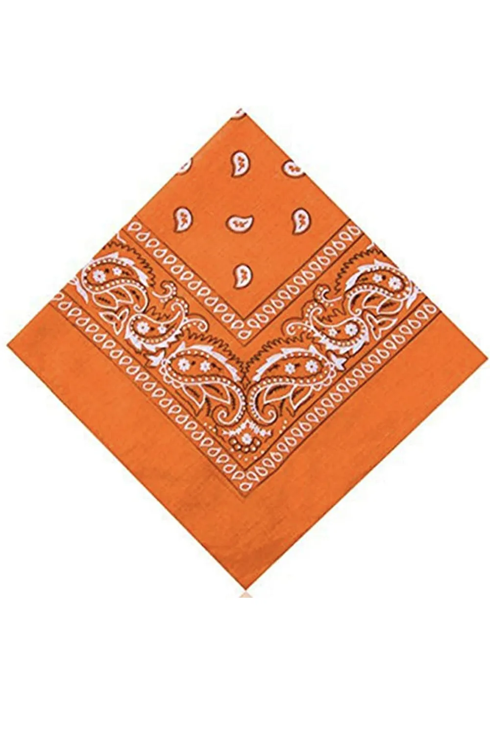 25 Pack Premium Paisley Bandana Headbands