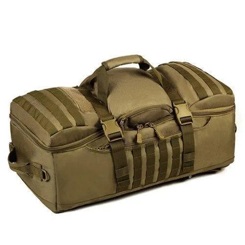 60L Molle Multifunctional Man Duffle Backpack