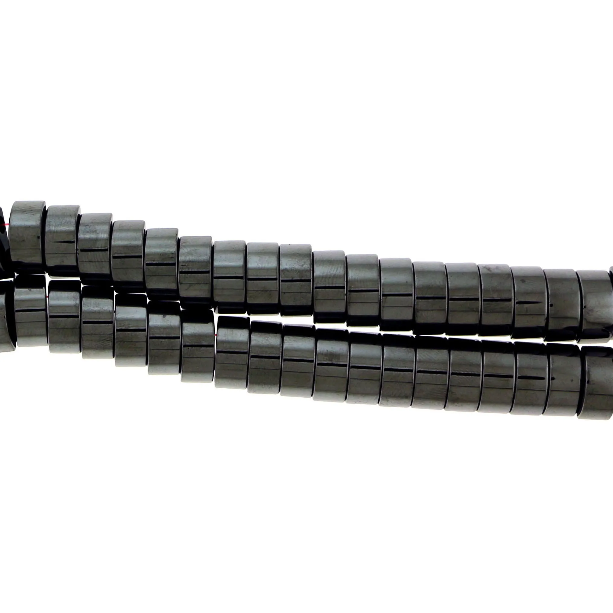 6X13mm Magnetic Spacer 2-Hole Half Moon SPMG03