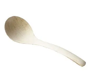 7" Bamboo Soup Spoon (case)