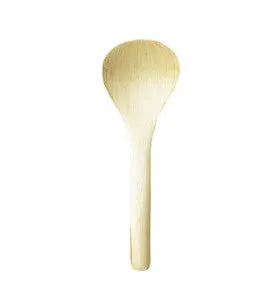7" Bamboo Soup Spoon (case)