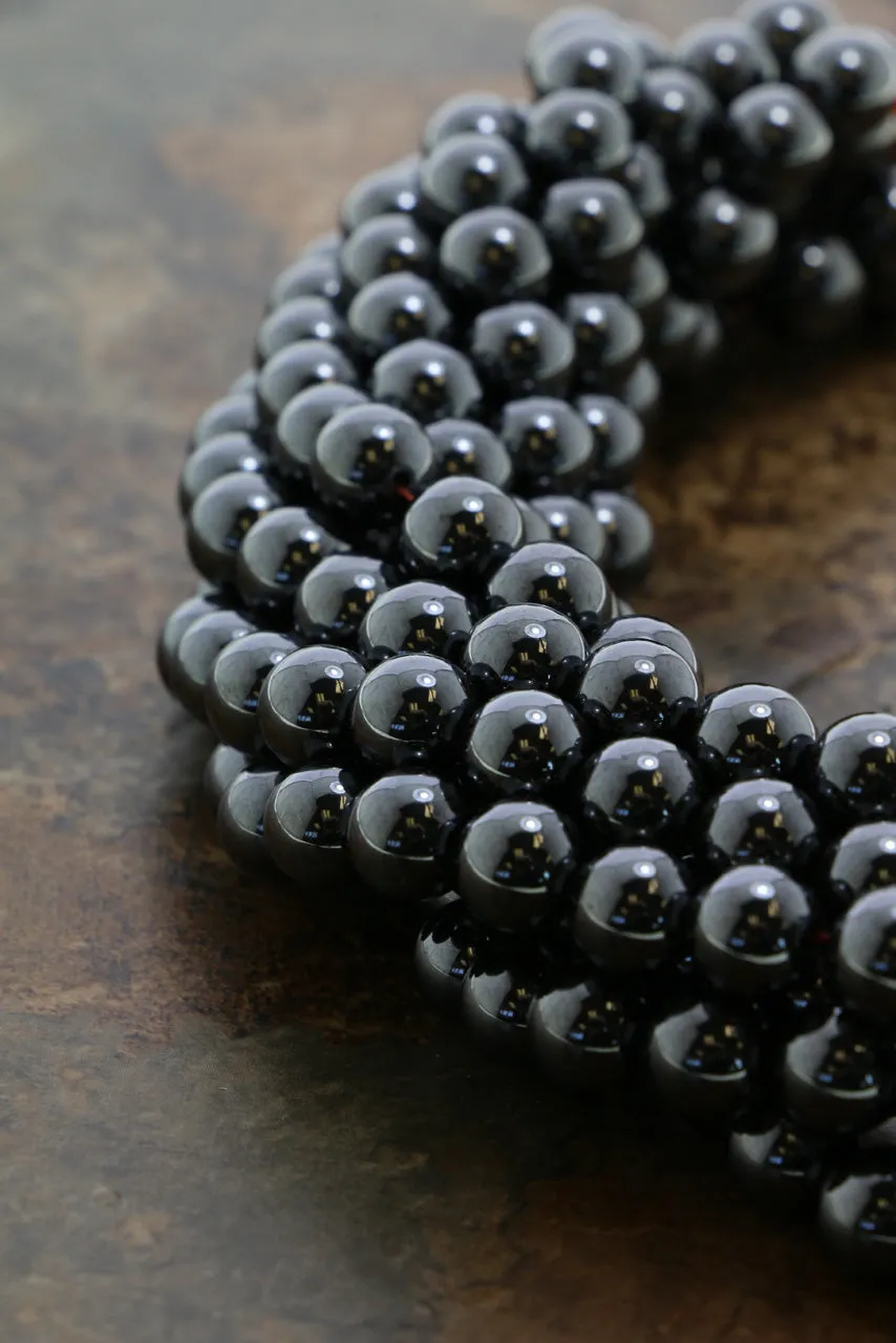 9mm Magnetic Hematite Rounds Mh68