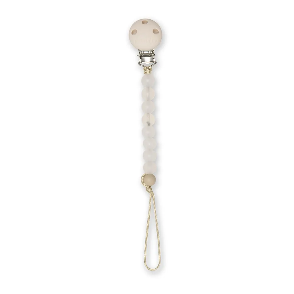 Abel pacifier strap - Clear