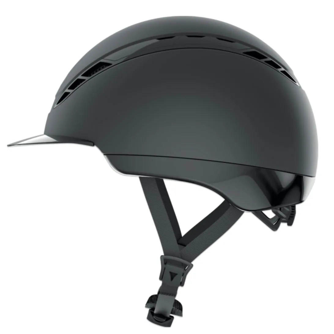 ABUS Pikeur AirDuo Matte Black Children’s Riding Helmet