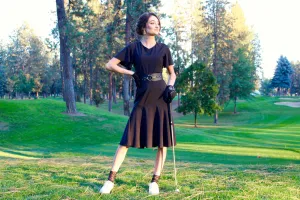 Ace-High Dress with Belt