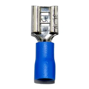 AIRNIX TERMINAL FDD 2-250 BLUE FEMALE QUICK DISCONNECT, CRIMP, PVC INSULATED