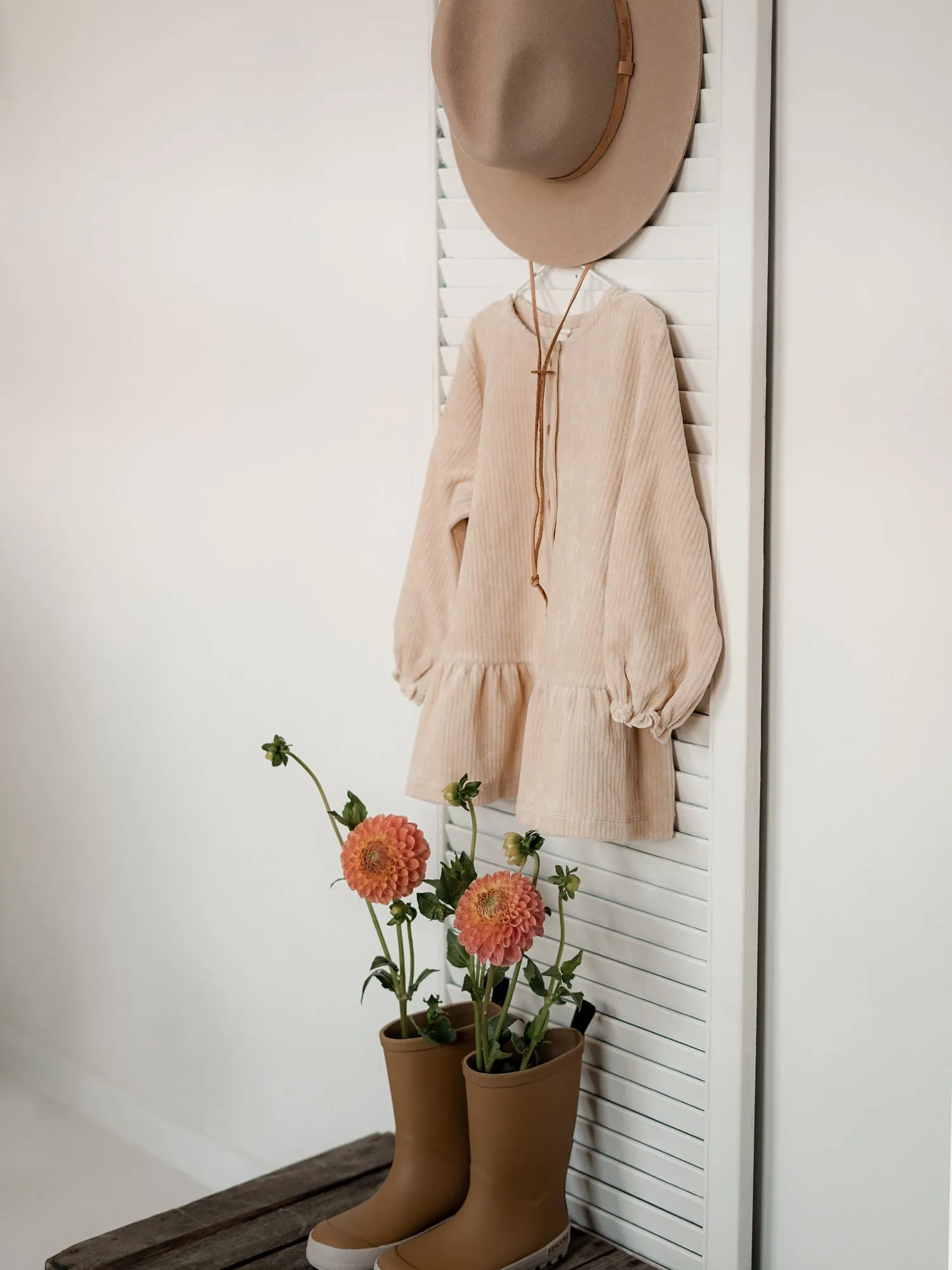 Almond Picnic Dress