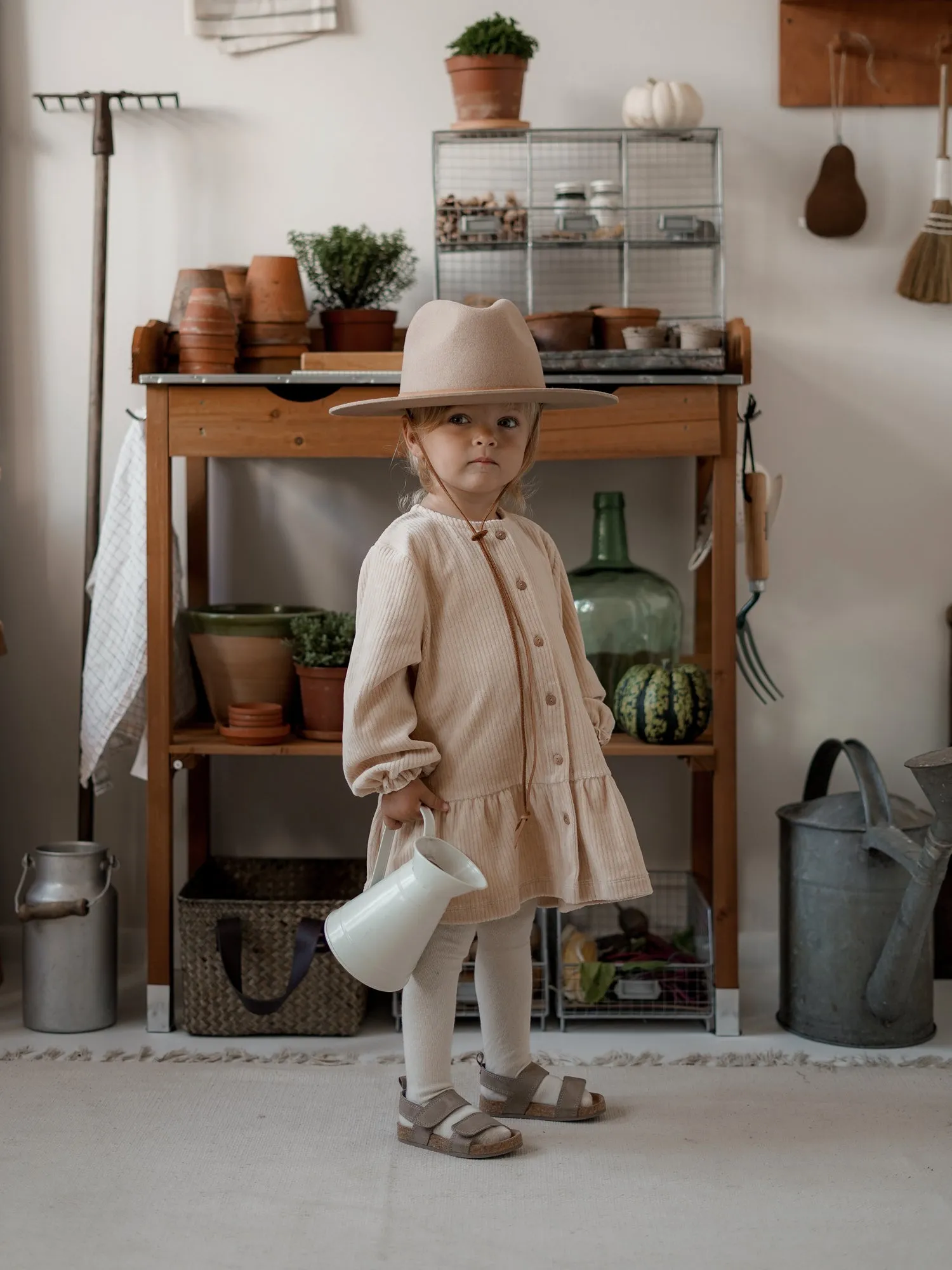 Almond Picnic Dress