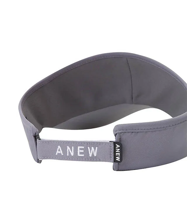 ANEW Golf: New Logo Basic Sun Visor (Men) - Gray