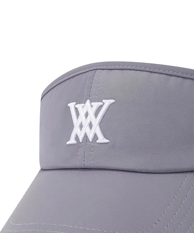 ANEW Golf: New Logo Basic Sun Visor (Men) - Gray