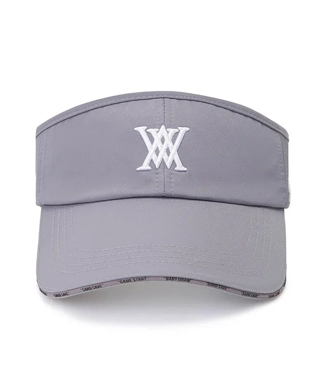ANEW Golf: New Logo Basic Sun Visor (Men) - Gray
