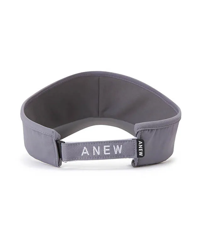 ANEW Golf: New Logo Basic Sun Visor (Men) - Gray