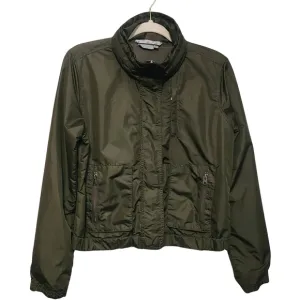 ATHLETA Military Cargo Utility Military Green Windbreaker Bomber Jacket Small