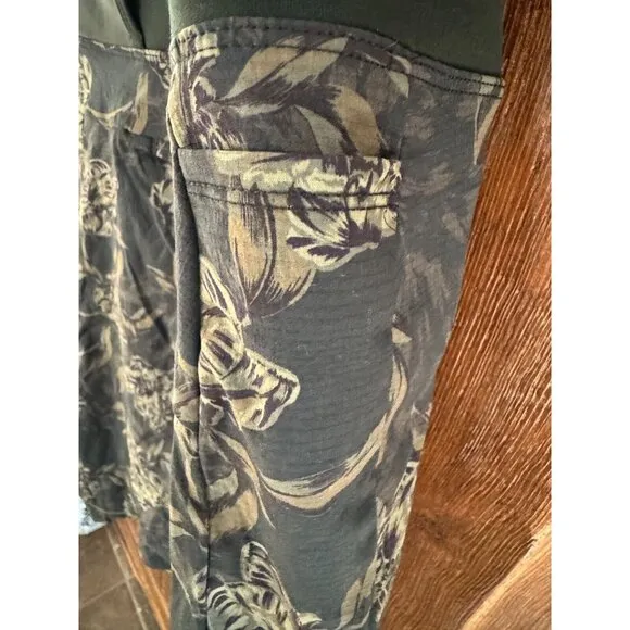 Athleta Trekkie‎ North Printed Short Womens PLUS Size 26 Firma Olive NWT