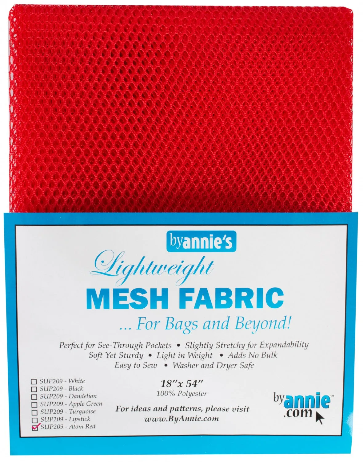 Atom Red Vinyl Mesh