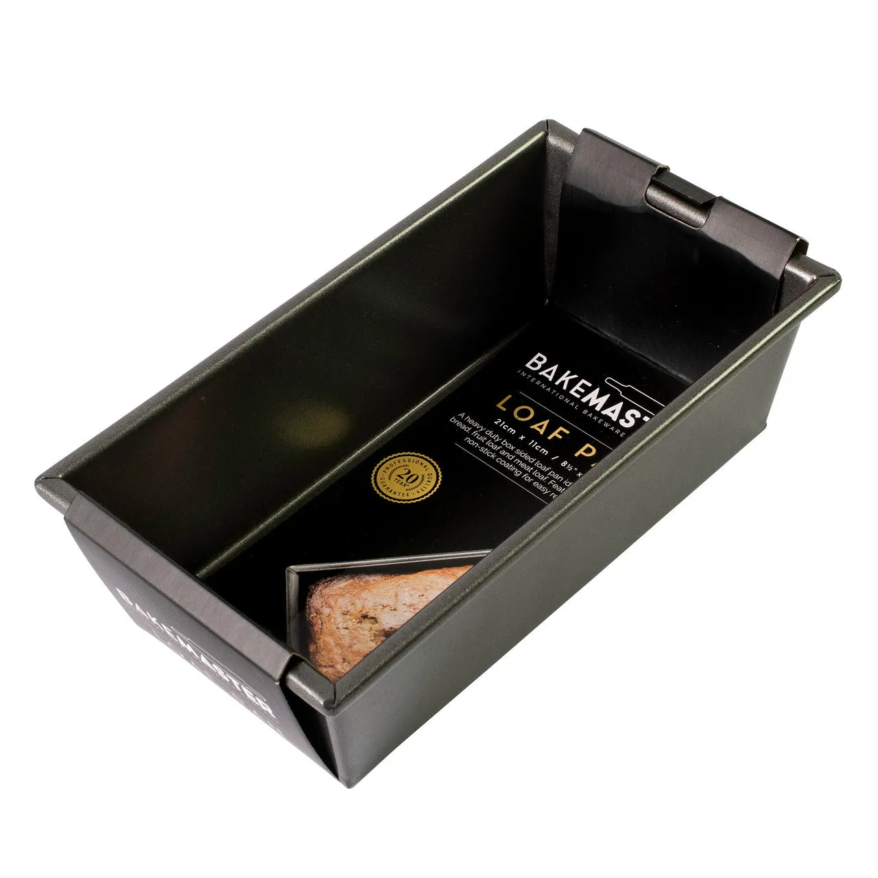 Bakemaster Box Sided Loaf Pan 21 x 11 x 7cm