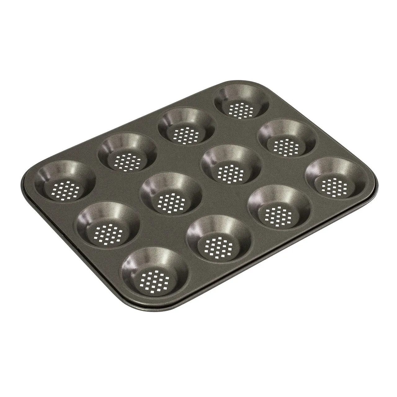 Bakemaster Perfect Crust 12 Cup Shallow Baking Pan 32 x 24cm