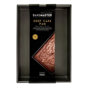 BakeMaster Rectangular Deep Cake Pan 35x24