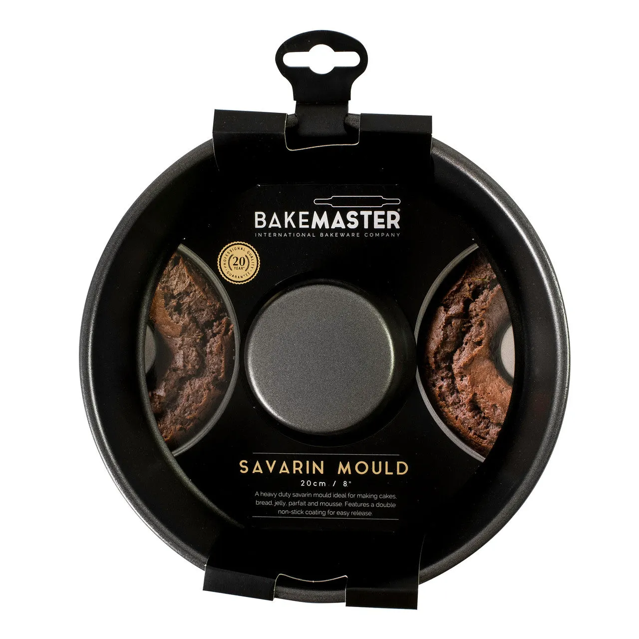 Bakemaster Savarin Mould 20 x 6.5cm