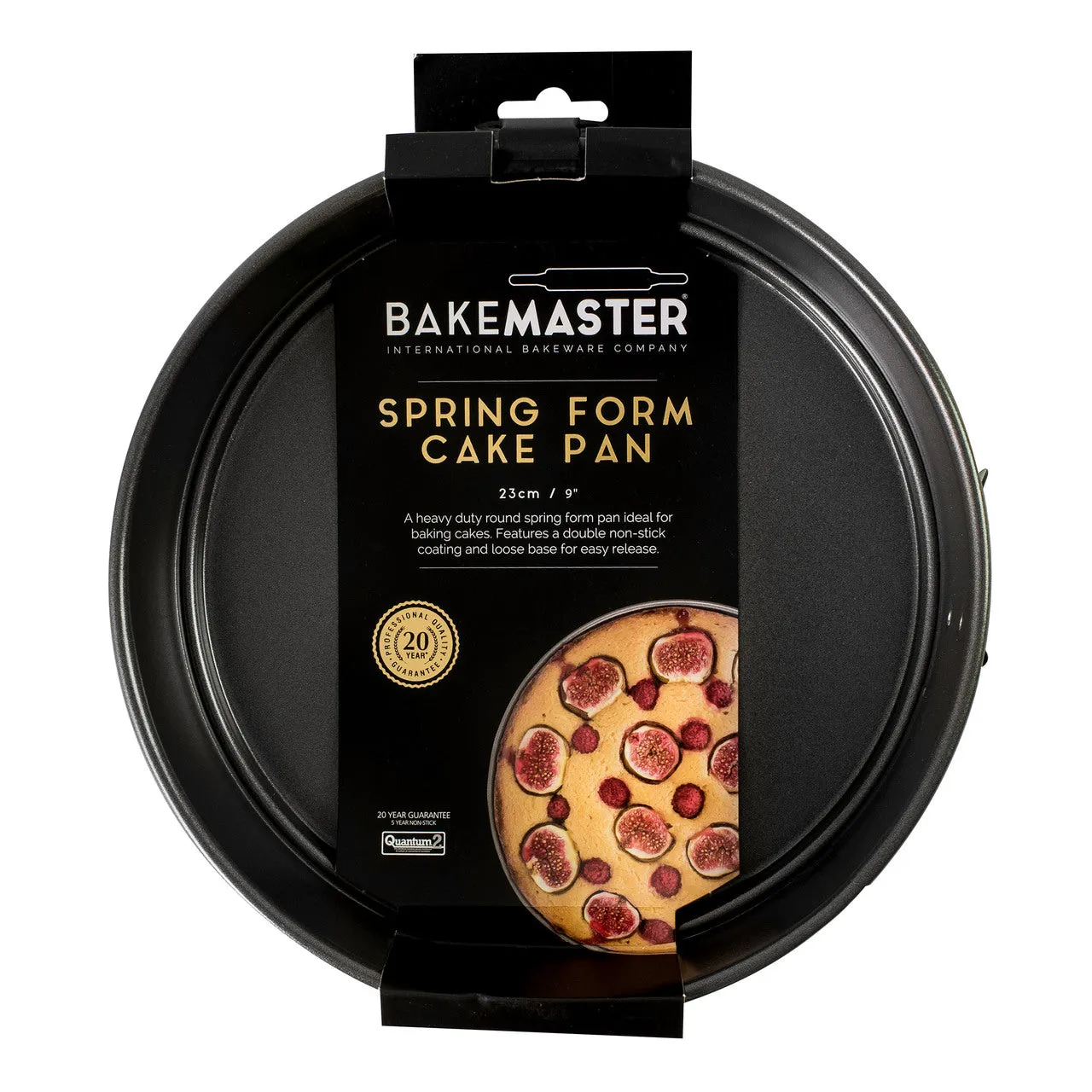 Bakemaster Springform Rnd Cake Pan 23cm x 6cm
