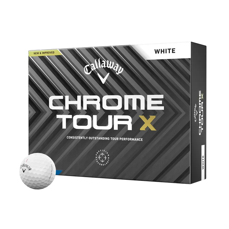 BALLE CALLAWAY CHROME TOUR X WHITE