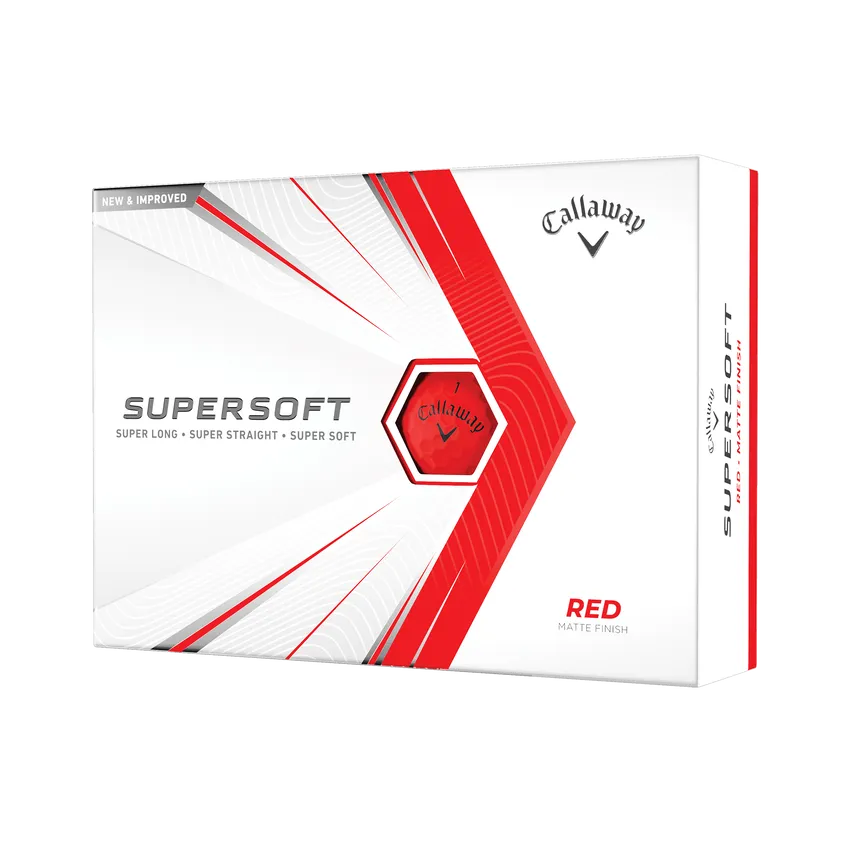 BALLE CALLAWAY SUPERSOFT MATT 21