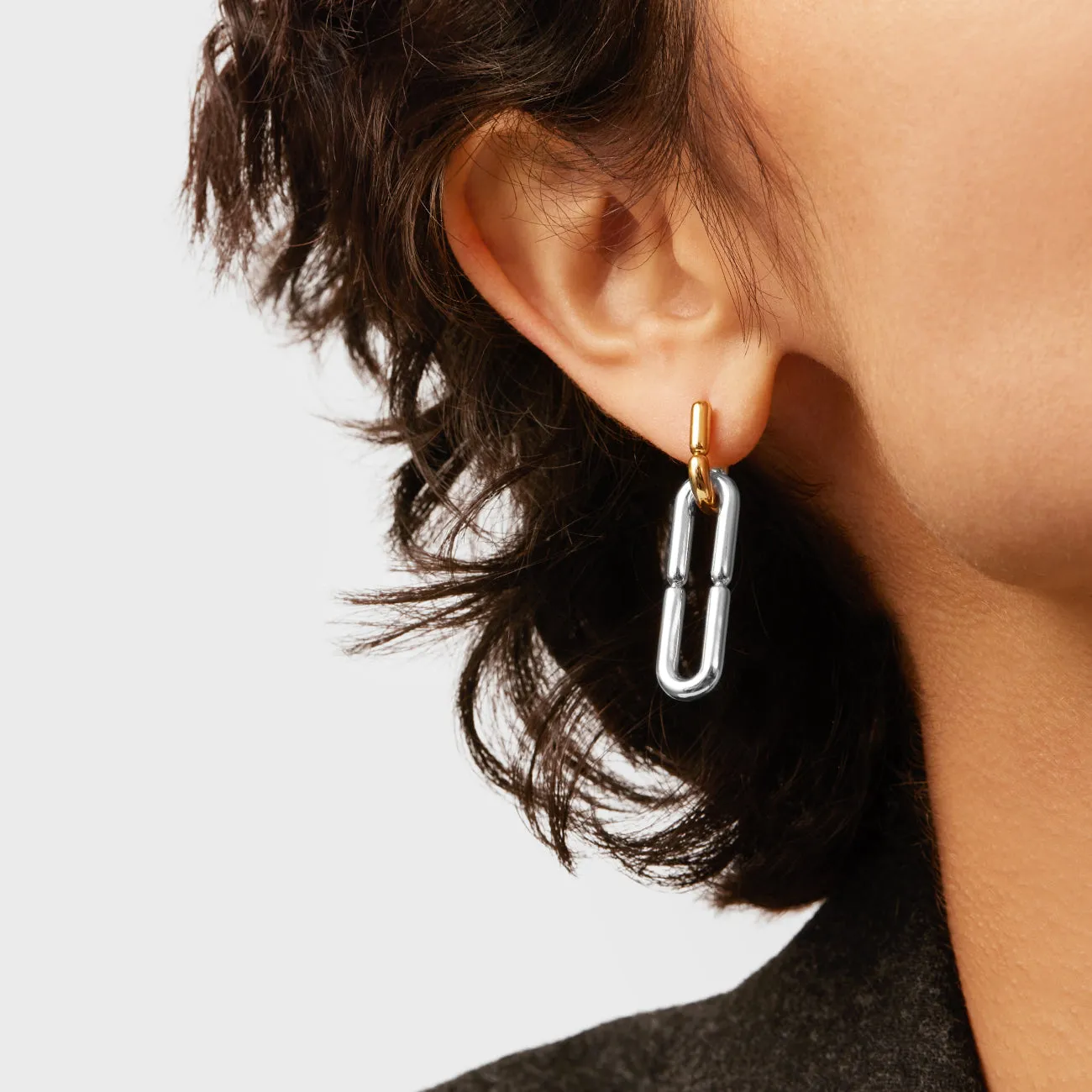 Balloon Link Detachable Earrings