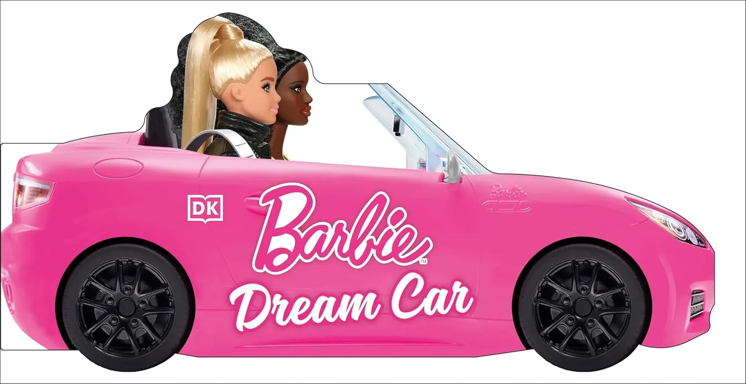 Barbie Dream Car: A Push-Along Board Book Adventure (Wheelie Books)