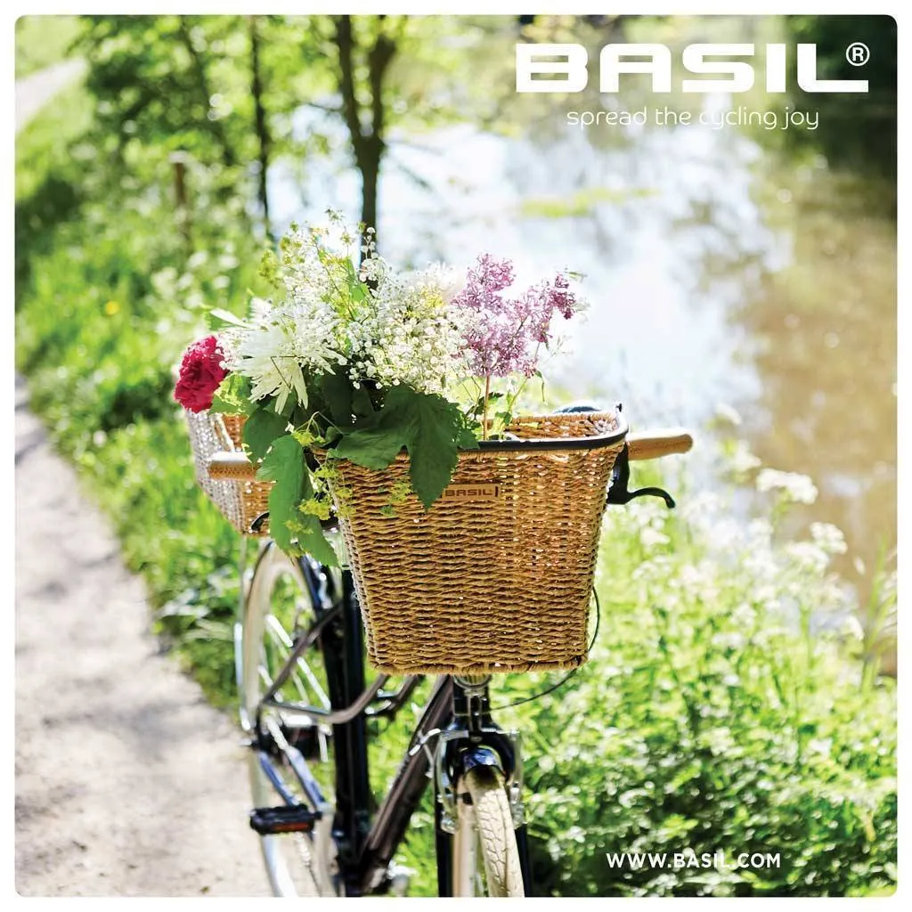 Basil Bremen Rattan Look KF Front Basket