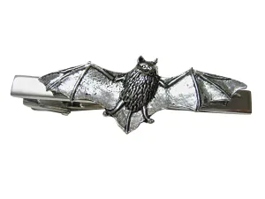 Bat Square Tie Clip