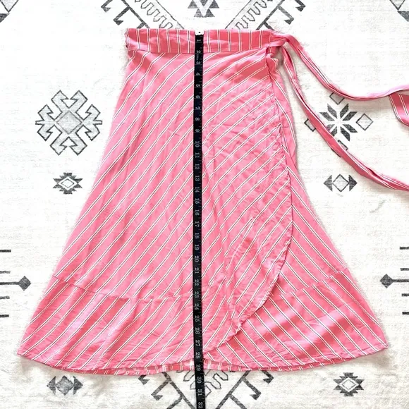 Beachgold x Anthropologie Surfrider Striped Wrap Skirt Small