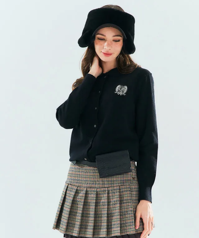 BENECIA 12 Riff Wafen Cardigan - Black