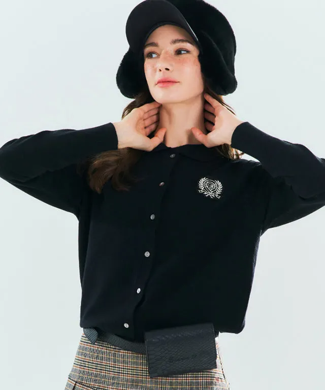BENECIA 12 Riff Wafen Cardigan - Black