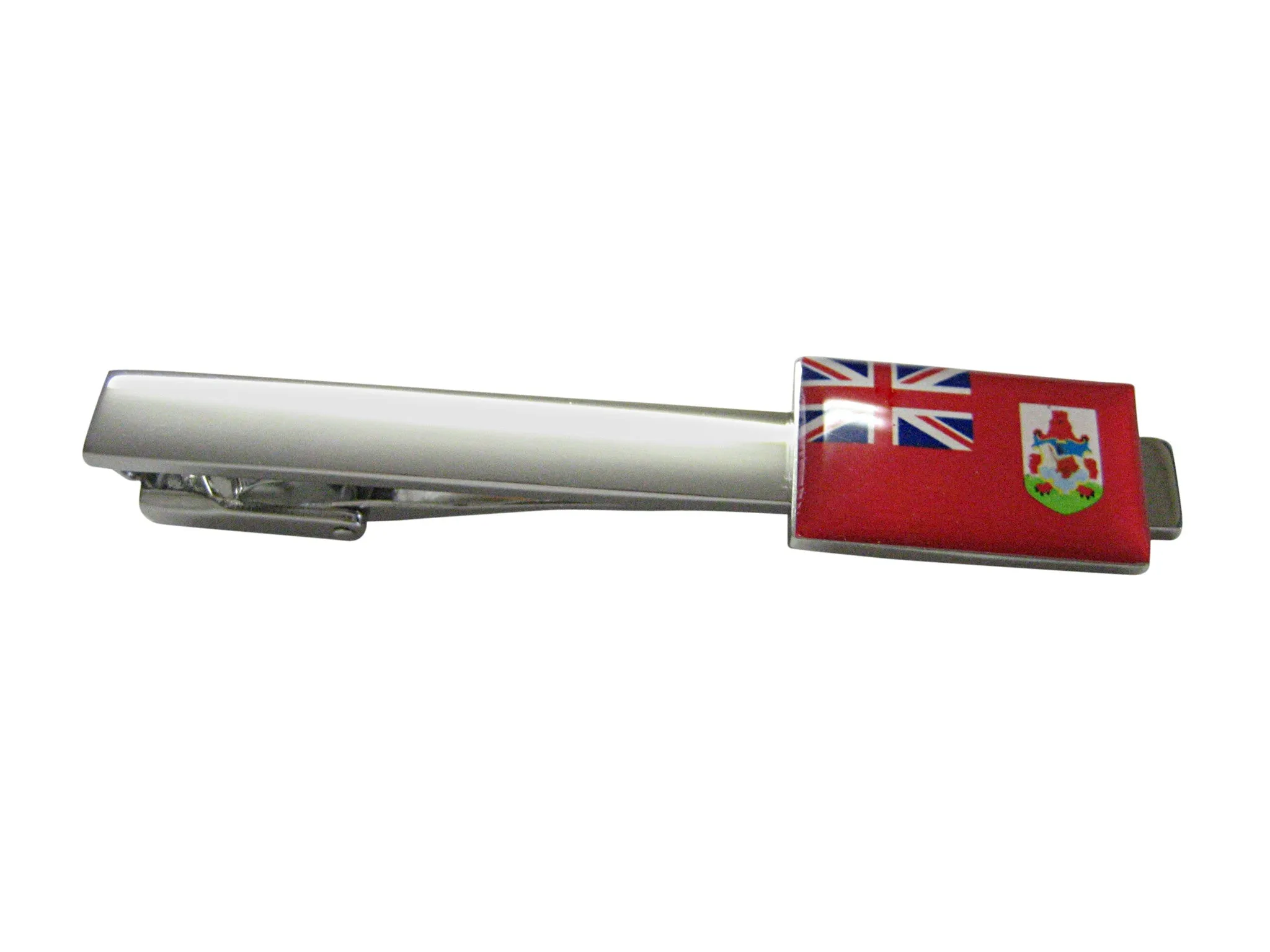 Bermuda Flag Square Tie Clip