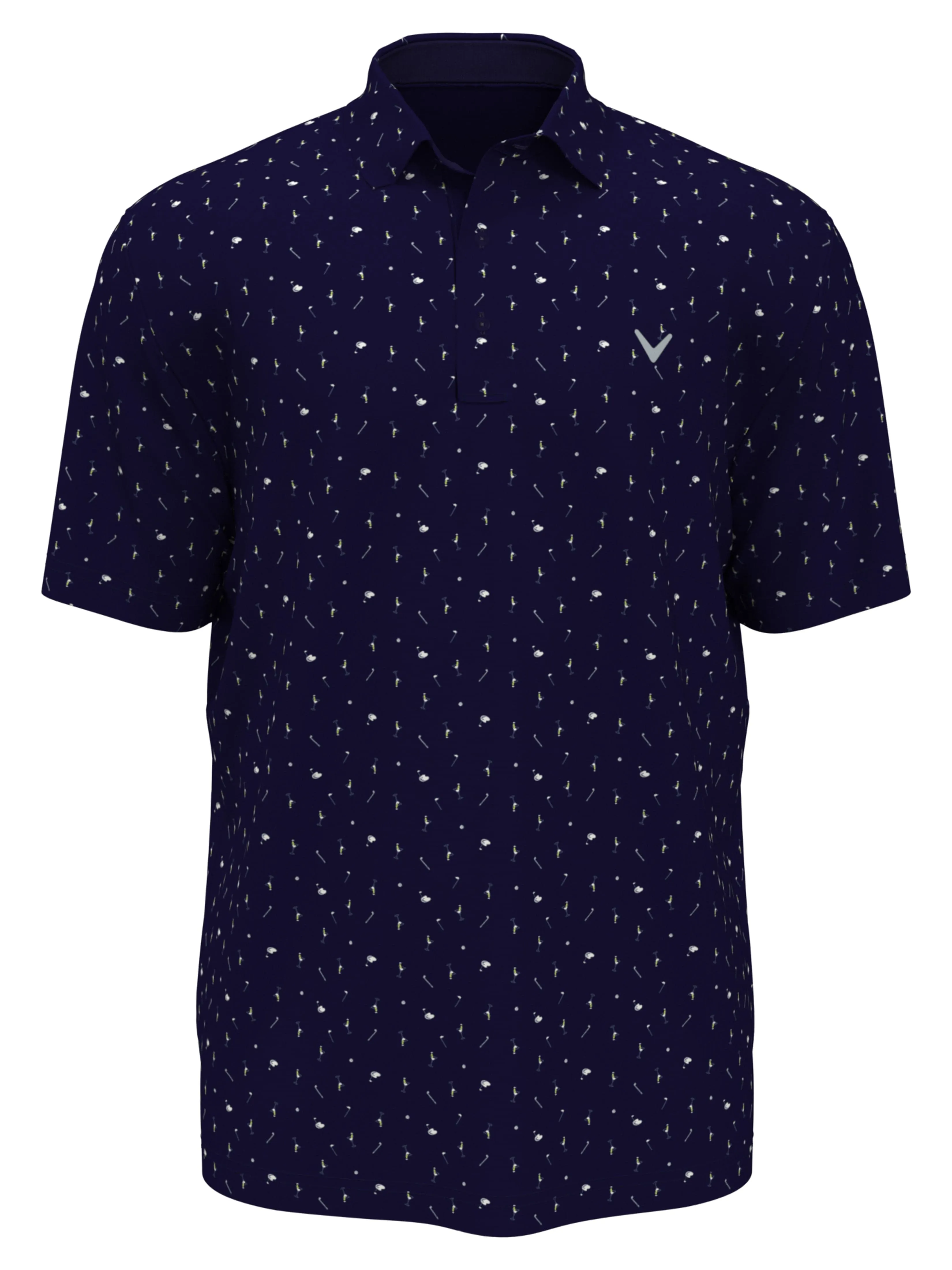 Big & Tall Golf Print Polo