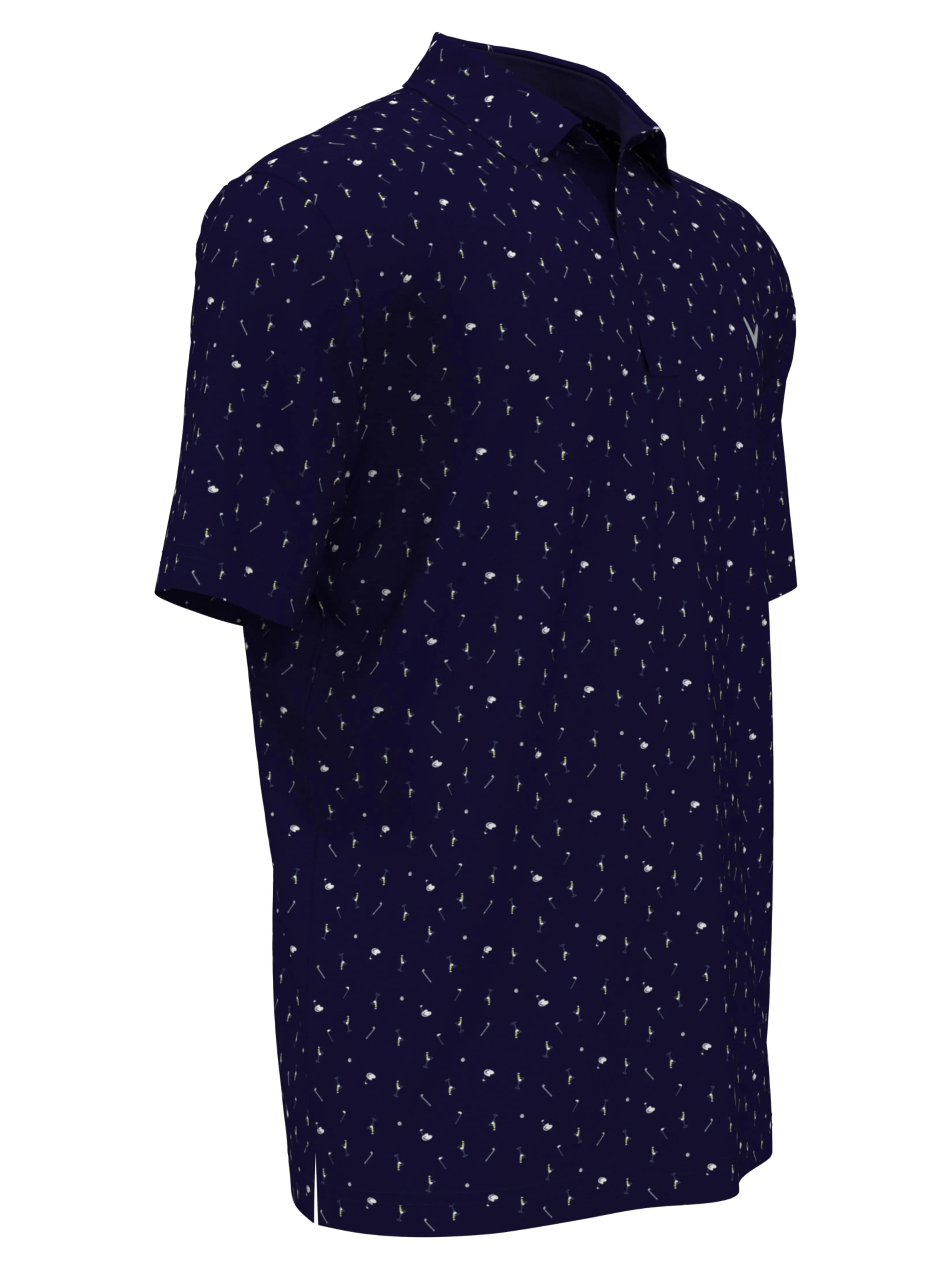 Big & Tall Golf Print Polo