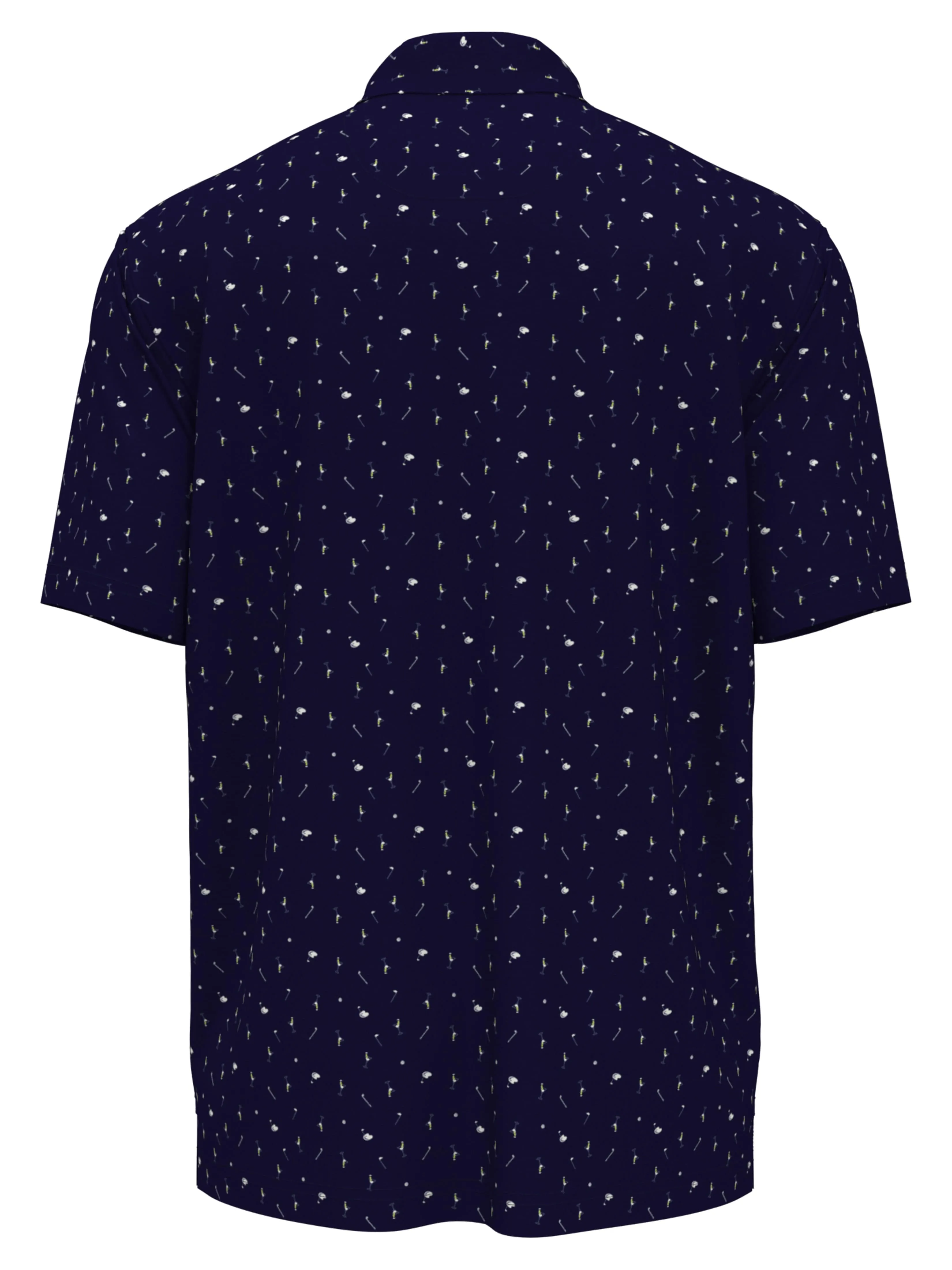 Big & Tall Golf Print Polo