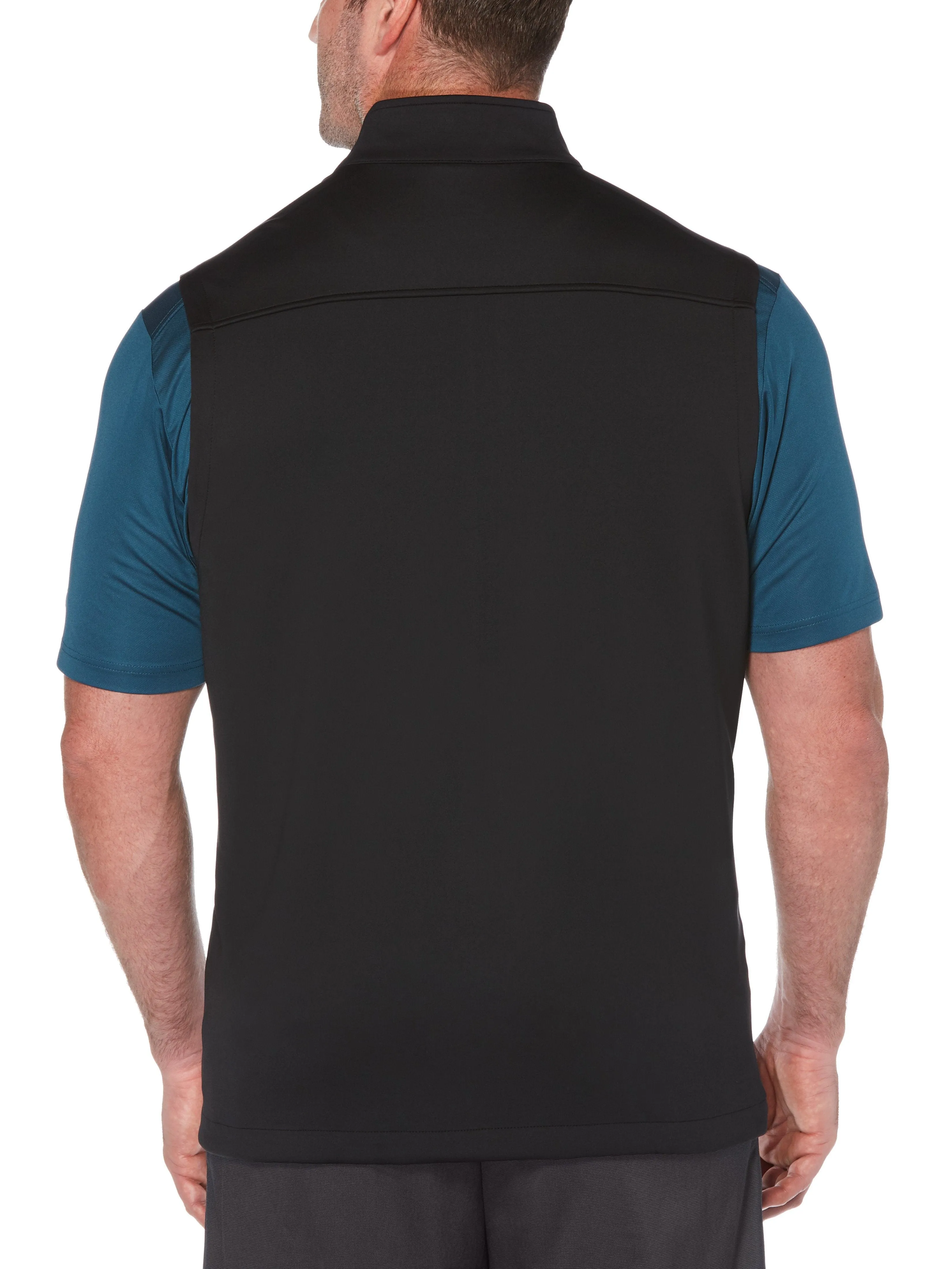 Big & Tall High Gauge Fleece Full Zip Vest