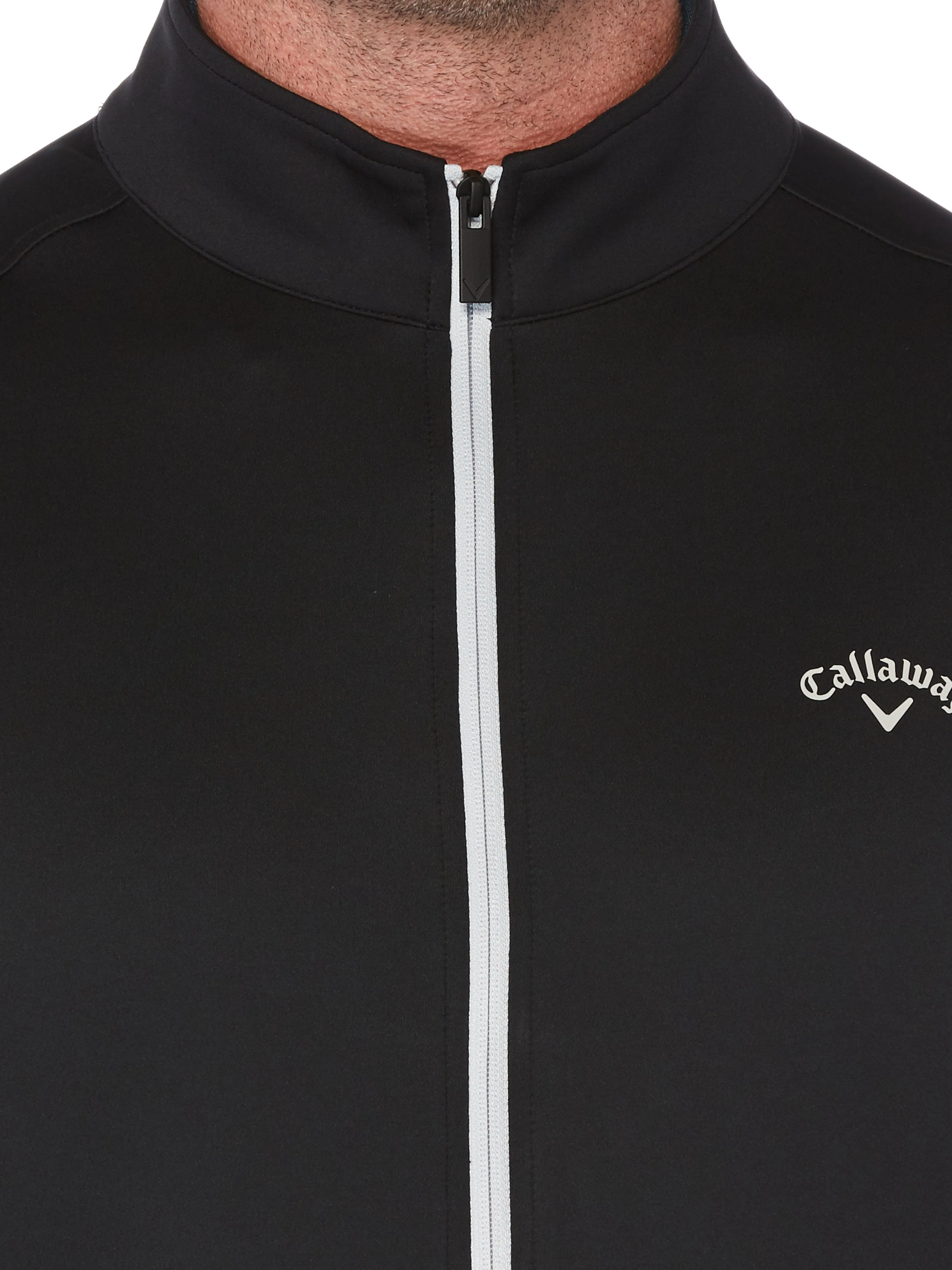 Big & Tall High Gauge Fleece Full Zip Vest