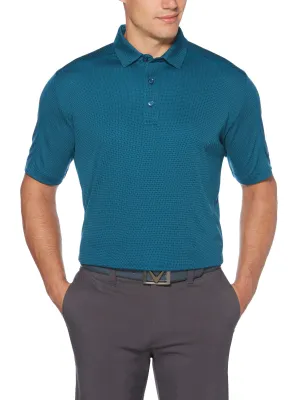 Big & Tall Jacquard Swing Tech™ Polo