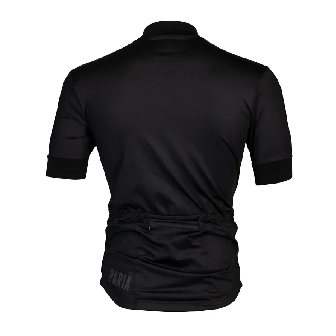 Black Men's Cycling Jersey - RAW