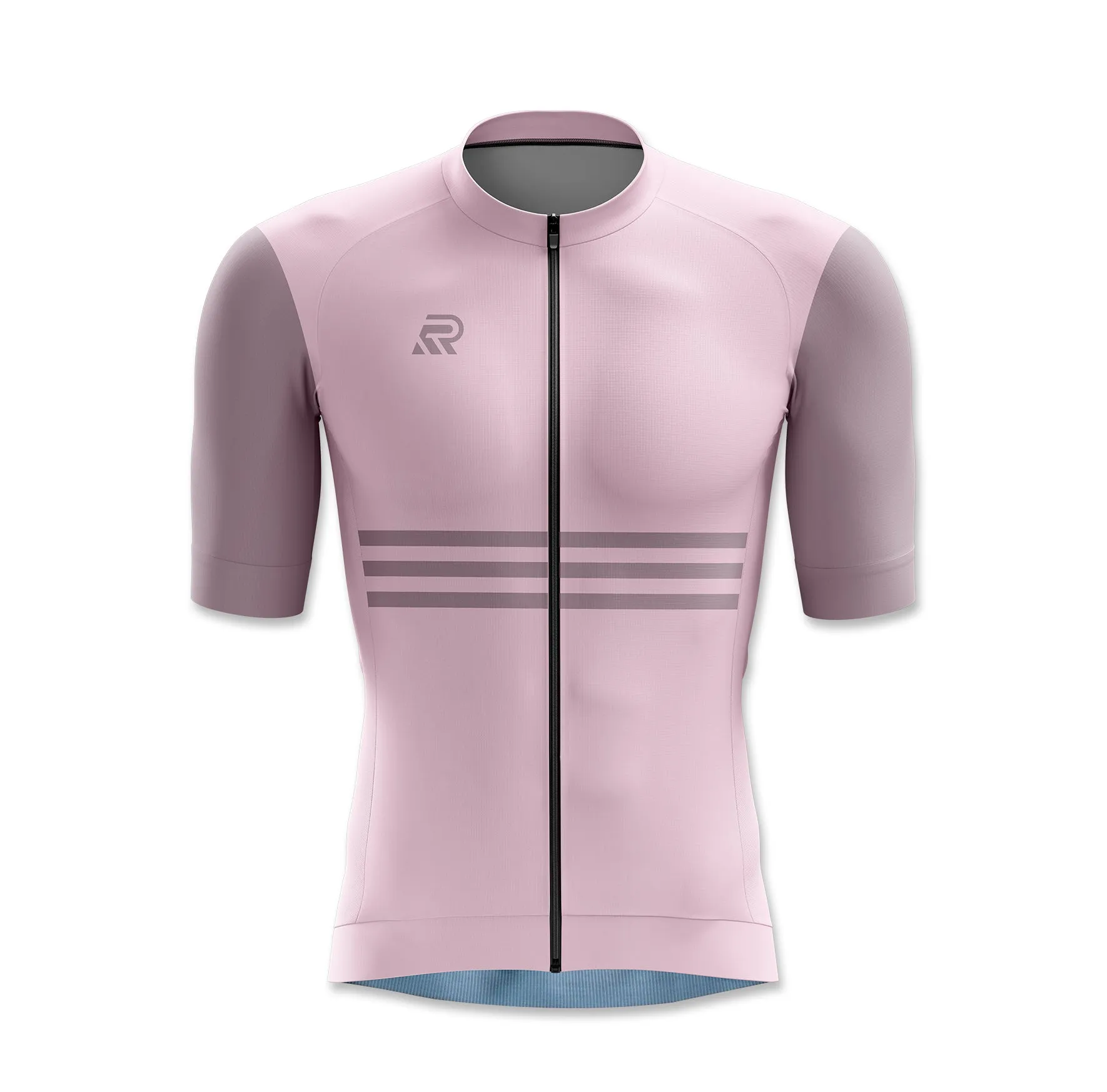Blushing Pink Seamless Cycling Jersey