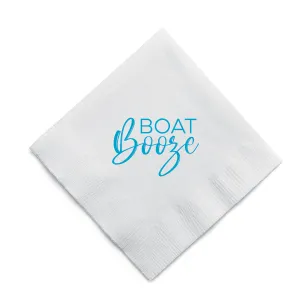 Boat Booze Cocktail Napkins