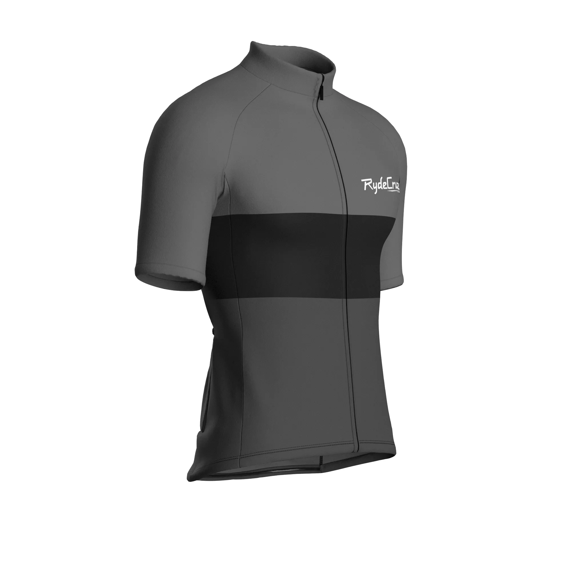 Bold Stride | Ash Gray Male Short Sleeves Jersey