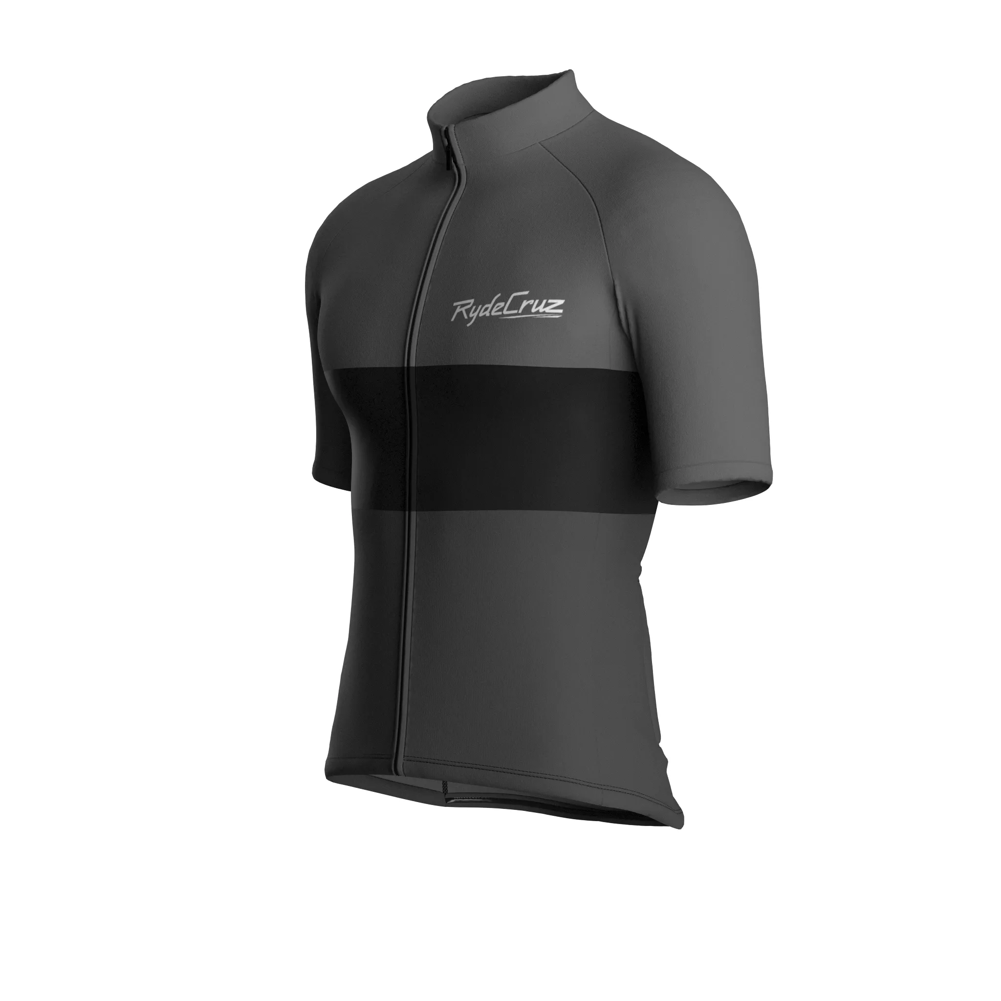 Bold Stride | Ash Gray Male Short Sleeves Jersey